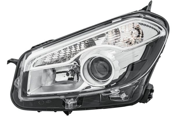 HELLA Scheinwerfer für Nissan Qashqai J10 NJ10 Halogen rechts 1EL 010 335-051