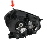 HELLA Scheinwerfer für Nissan Qashqai J10 NJ10 Halogen rechts 1EL 010 335-051