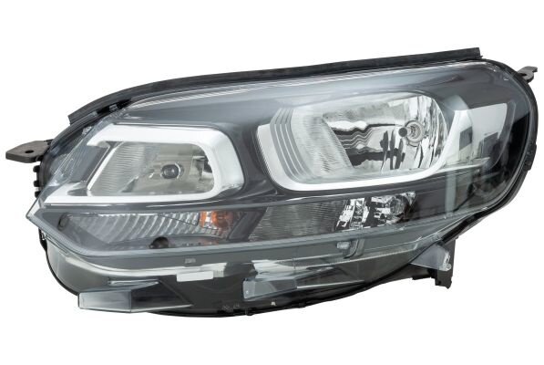 Hauptscheinwerfer links Halogen Tagfahrlicht Citroën Opel HELLA 1EL354853-011