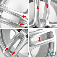 4x Original Porsche Panamera Alufelgen Felgen 19 Zoll 97036216004 97036215804