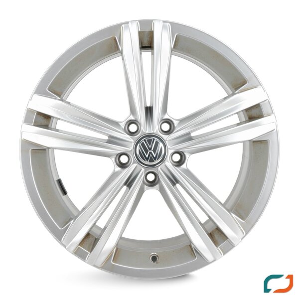 1x Original VW Tiguan 2 AD1 Felge Alufelge Sebring 18 Zoll 5NA601025M 7x18 ET43