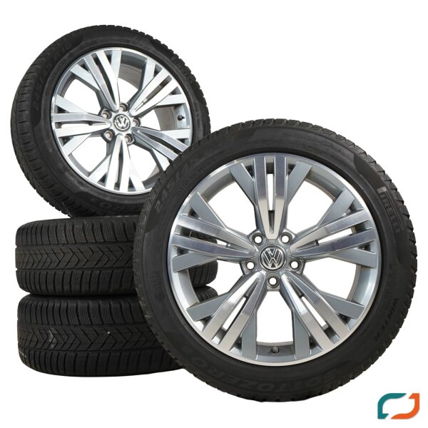 Original VW Passat 3G B8 Kalamata Winterräder Winterreifen 245/45 R18 96V RDKS