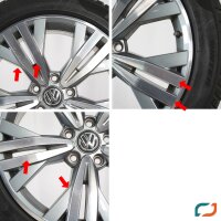 Original VW Passat 3G B8 Kalamata Winterräder Winterreifen 245/45 R18 96V RDKS