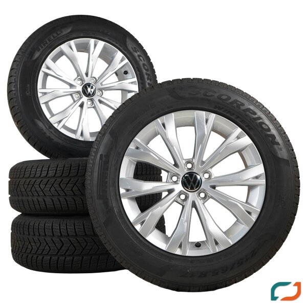 Original VW Tiguan AD1 Winterräder Montana Alufelgen 215/65 R17 99H 5NA601025