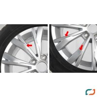 Original VW Tiguan AD1 Winterräder Montana Alufelgen 215/65 R17 99H 5NA601025