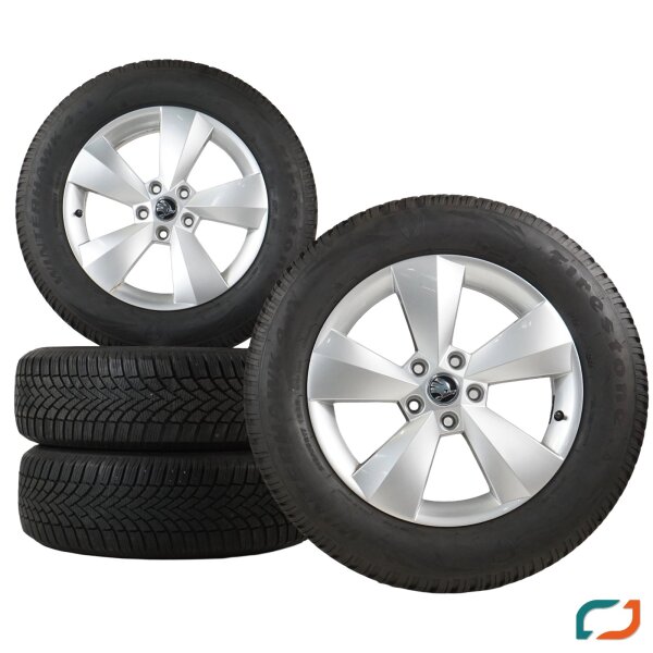 Original Skoda KODIAQ NS6 Winterräder Winterreifen 565601025J 215/65 R17 103H