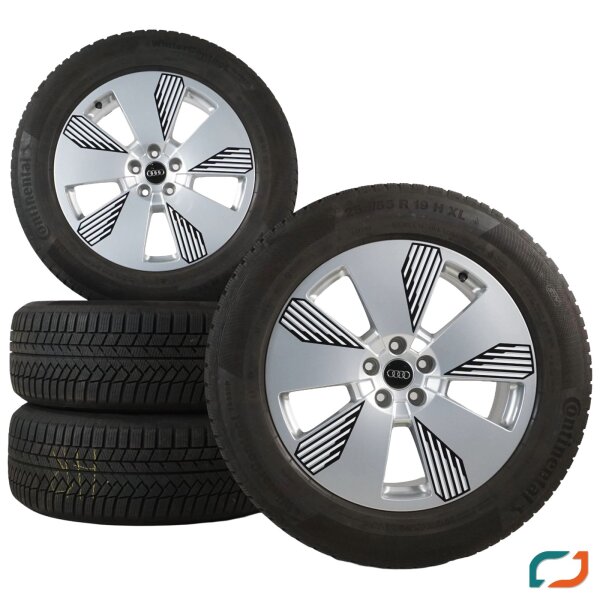 Original Audi Q8 E-Tron Winterräder Winterreifen 19Zoll 4KE601025L 255/55R19111H