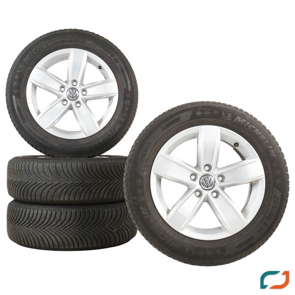 Original VW T-Roc Winterräder Winterreifen Corvara 16 Zoll Felgen 205/60 R16 92H