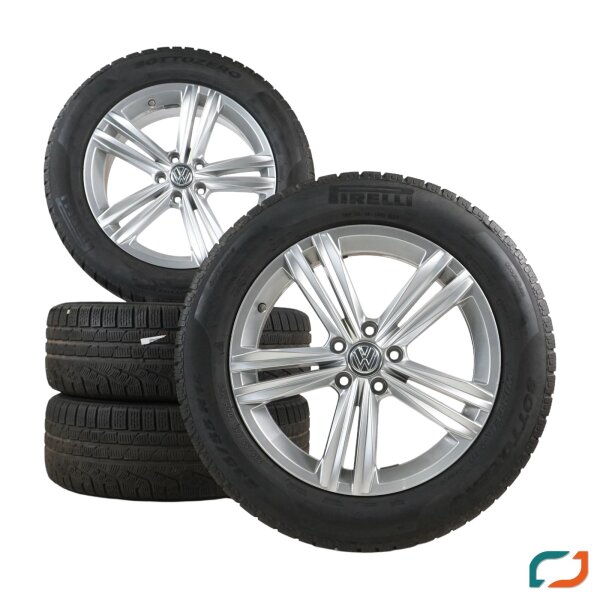 Original VW Tiguan 2 AD1 Winterräder Winterreifen Sebring 235/55 R18 104H RDKS
