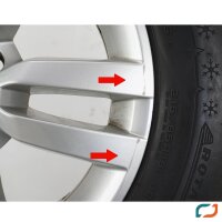 Original VW Tiguan 5N Winterräder Winterreifen Portland 16 Zoll 215/65 R16 98H