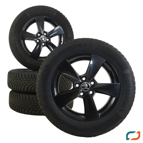 Original Skoda Fabia 3 NJ Winterräder Winterreifen 15 Zoll 185/65 R15 88T DOT22