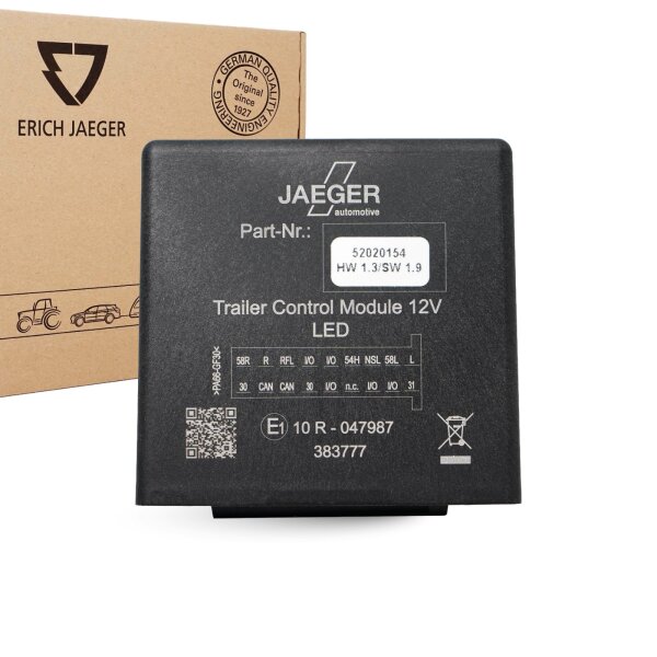 ERICH JAEGER 52020154 Anhänger Steuergerät Trailer Control Modul LED HW1.3 SW1.9