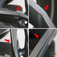 Winterräder Audi Q2 GA Seat Ateca 5FP Winterreifen 18 Zoll 215/50 R18 92V Alutec