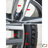 Winterräder Audi Q2 GA Seat Ateca 5FP Winterreifen 18 Zoll 215/50 R18 92V Alutec