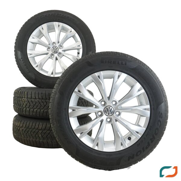Original VW Tiguan AD1 Winterräder Montana 215/65 R17 99H Winterreifen DOT23