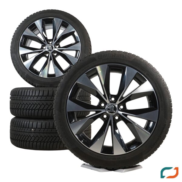 Original Skoda SuperB 3V Winterräder Winterreifen 18Zoll 3V0601025R 235/45R1898V