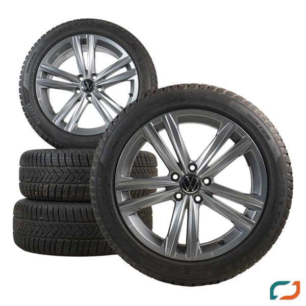 Original VW Passat B8 Alltrack Winterräder Sebring 18 Zoll Felgen 245/45 R18 96V