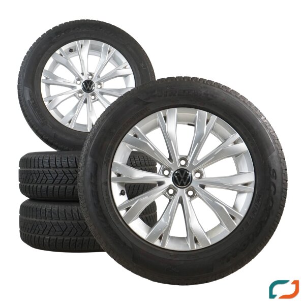 Original VW Tiguan AD1 Winterräder Montana Alufelgen 5NA601025 215/65 R17 99H