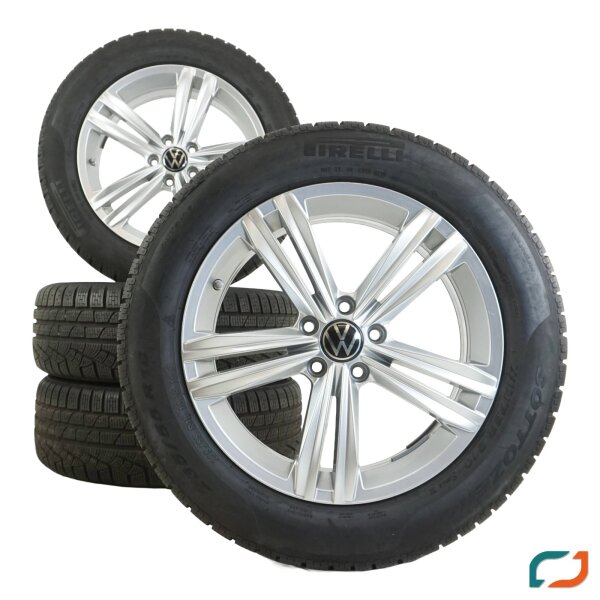 Original VW Tiguan 2 AD1 Winterräder Winterreifen Sebring Pirelli 235/55R18 104H