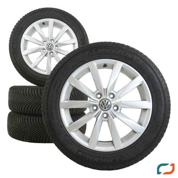 Dijon Original VW T-Roc Winterräder Winterreifen 17 Zoll 215/55 R17 94V DOT22