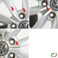 Original Dijon VW Golf 7 Winterräder Winterreifen 5G0601025K 205/50 R17 93H