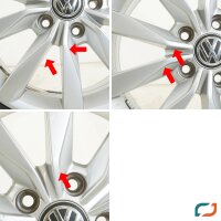 Original Dijon VW Golf 7 Winterräder Winterreifen 5G0601025K 205/50 R17 93H