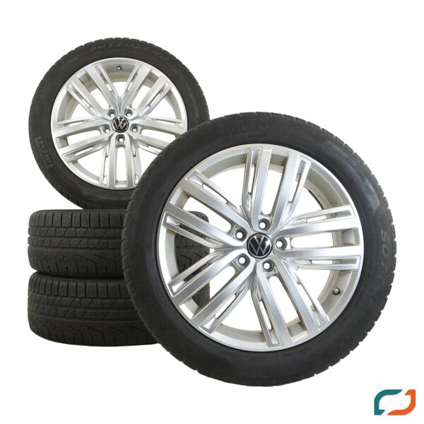 Original VW Tiguan 2 AD1 Winterräder Winterreifen Auckland Felgen 235/50R19 103H