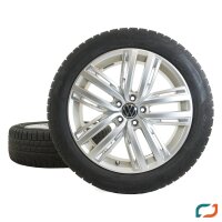 Original VW Tiguan 2 AD1 Winterräder Winterreifen Auckland Felgen 235/50R19 103H