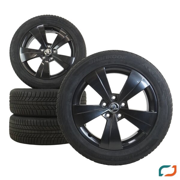 Original Skoda SuperB 3 Winterräder Winterreifen 3V0601025A 215/55 R17 98V