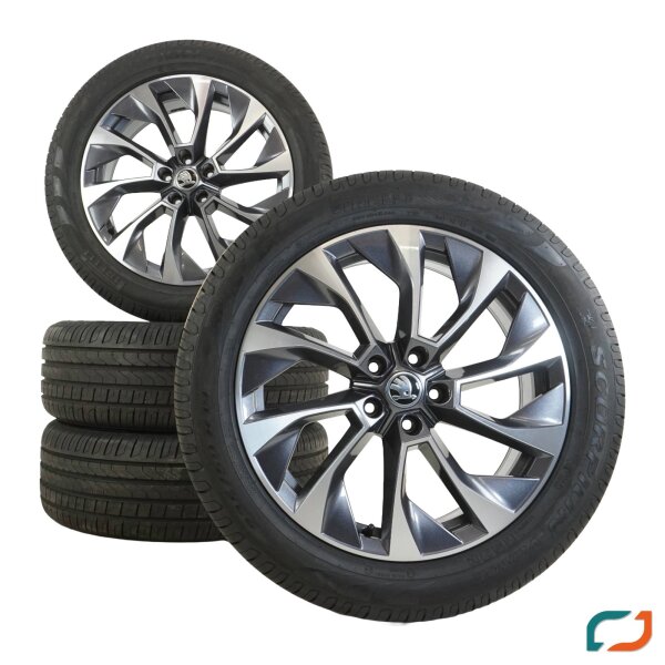Original Skoda Kodiaq Sommerräder Sommerreifen Aronia 235/50 R19 99V 19Zoll DEMO