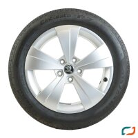 Original Skoda SuperB 3 Sommerräder Sommerreifen 3V0601025A 215/55 R17 94W DEMO