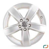 4x Original VW Tiguan AD1 Alufelgen Felgen Corvara 17 Zoll 6,5x17 ET38 5NA071497