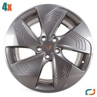 4x Original Cupra Born Alufelgen Felgen Cyclone 18 Zoll...