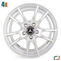 4x Original Mercedes Alufelgen Felgen A-Klasse W176...