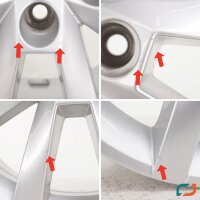 4x Original Skoda Kamiq Alufelgen Felgen 16 Zoll 657601025B 6x16 ET38 5x100