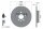 2x TEXTAR Bremsscheiben Ø280mm Hinten für SEAT ALHAMBRA VW T4 1.8-2.8