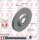1x ZIMMERMANN Bremsscheibe Ø330mm VORNE für CITROEN C5 C6 PEUGEOT 407