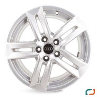 4x Original Audi A4 8W B9 Alufelgen Felgen 8W0601025P 17 Zoll 7x17 ET42