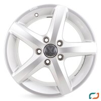 4x Original VW Golf 6 Touran 1T Alufelgen Felgen Aspen 5K0071496 6x16 ET50
