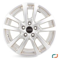 4x Original Audi A3 S3 8V Alufelgen Felgen S-Line 17 Zoll 8V0601025DH 6x17 ET48