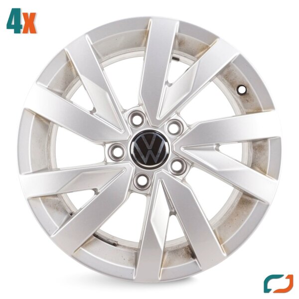 4x Original VW Passat 3G B8 Aragon Alufelgen Felgen 6,5x16 ET41 3G0601025BJ