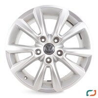 4x Original VW Touareg 7P Karakum Alufelgen Felgen 18 Zoll 8x18 7P6601025C