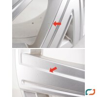 4x Original Bergamo VW Golf 8 Alufelgen Felgen 18 Zoll 7,5x18 5H0601025AB