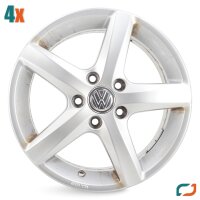 4x Original VW Golf 7 Alufelgen Aspen Felgen 16 Zoll...