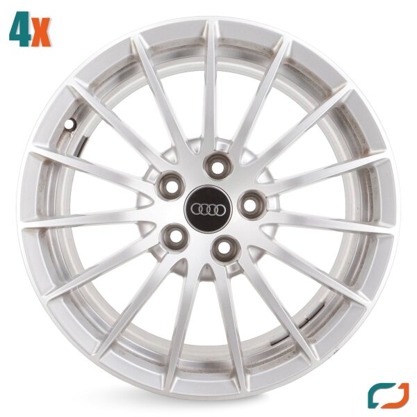 4x Original Audi A5 F5 Alufelgen Felgen 17 Zoll 8W0601025AE 7,5x17 ET29