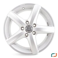 4x Original VW Golf 7 Aspen Alufelgen Felgen 16 Zoll 5G0071496 6x16 ET48