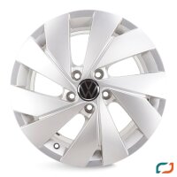 4x Original VW Golf 8 Alufelgen Felgen 17 Zoll 5H0601025B Belmont 6,5x17 ET46