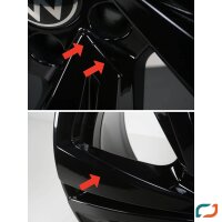 4x Original VW Touareg 3 CR7 Alufelgen Felgen Nevada 20 Zoll ET33 760601025AA