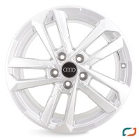 4x Original Audi A3 S3 8Y Alufelgen Felgen 17 Zoll 8Y0601025L 6,5x17 ET43