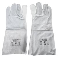 2x Schweißhandschuhe ASATEX Gr. 10,5 Rindsleder Arbeitshandschuhe EN388 EN407